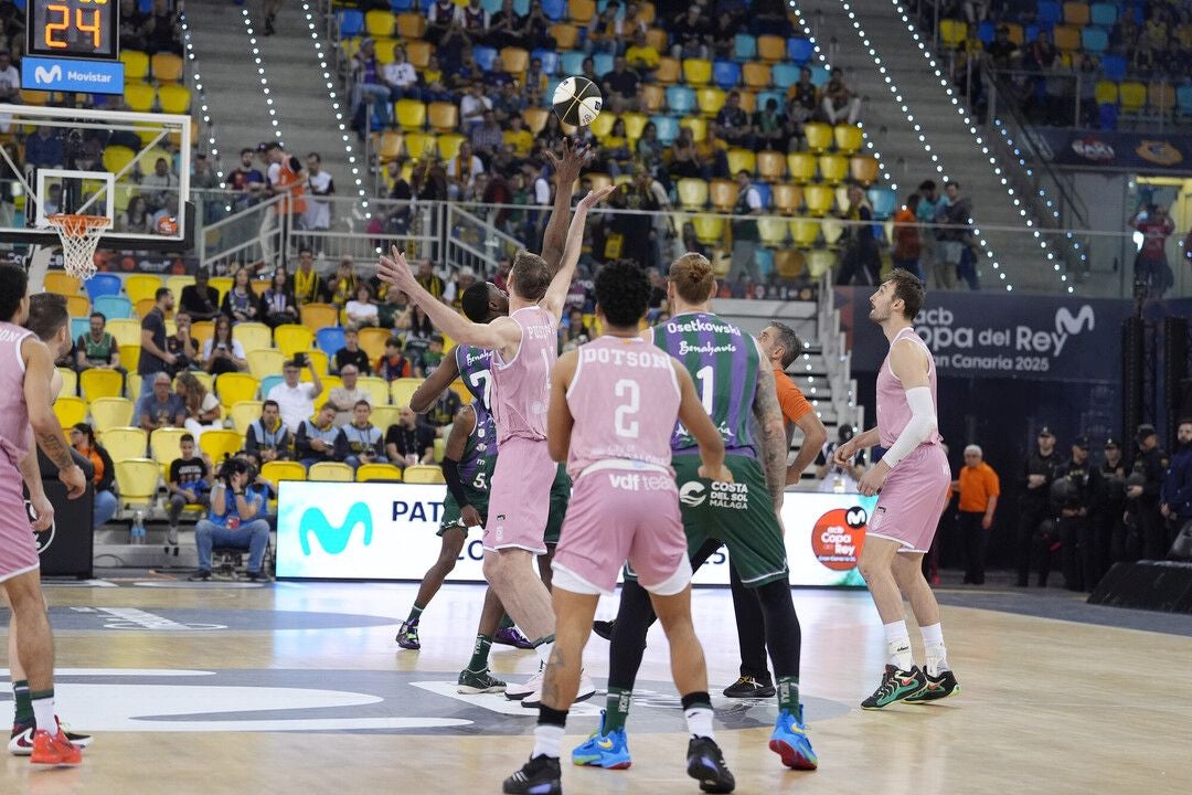 El Unicaja-Joventut de Copa del Rey, en imágenes