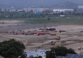 Obras de urbanización de los suelos de Cortijo Merino.