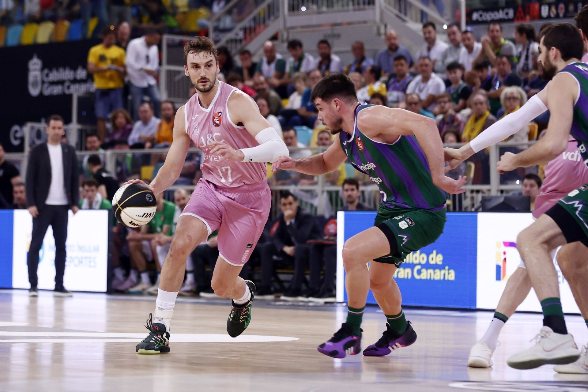 El Unicaja-Joventut de Copa del Rey, en imágenes