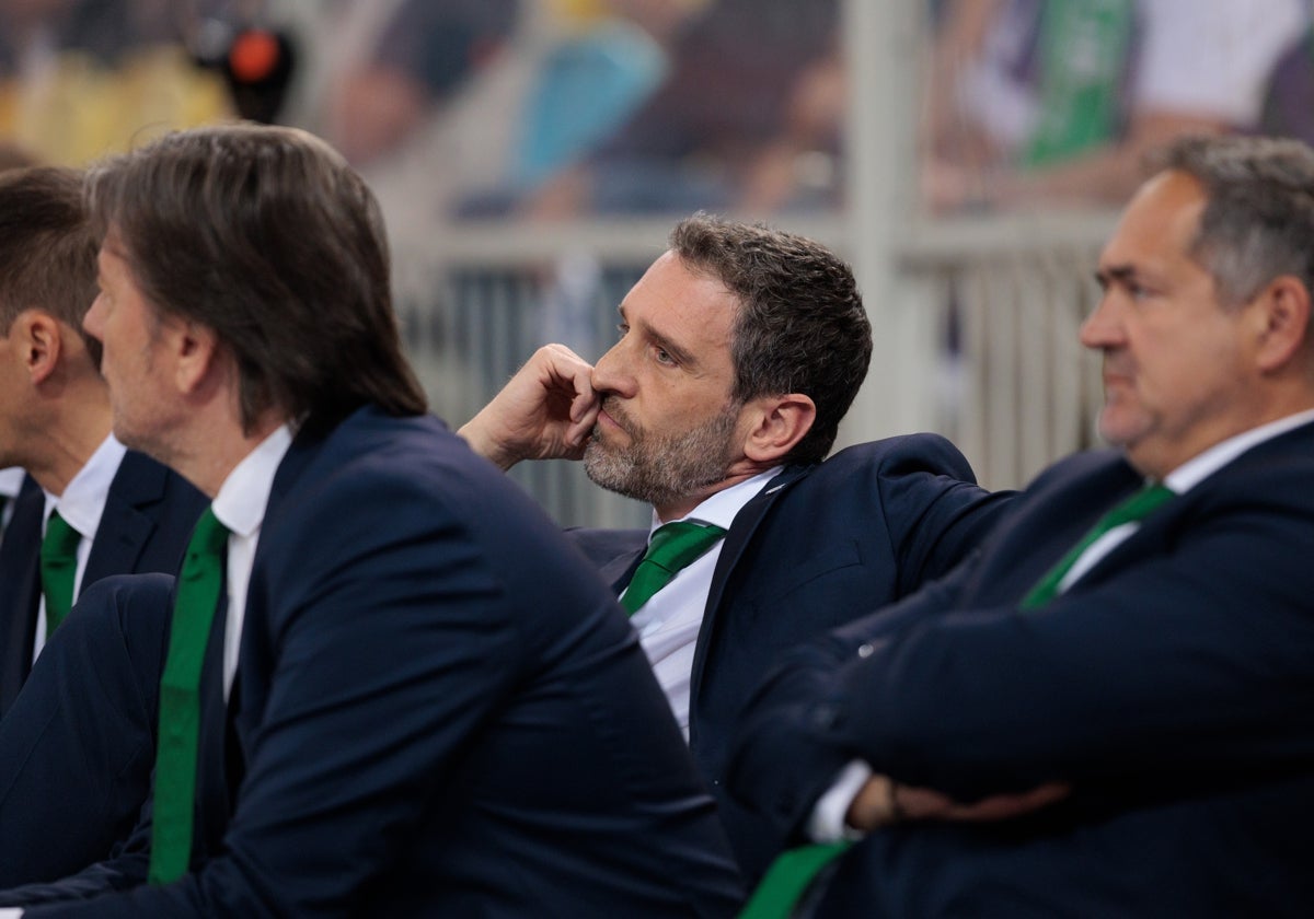 Ibon Navarro, durante el Unicaja-Joventut.