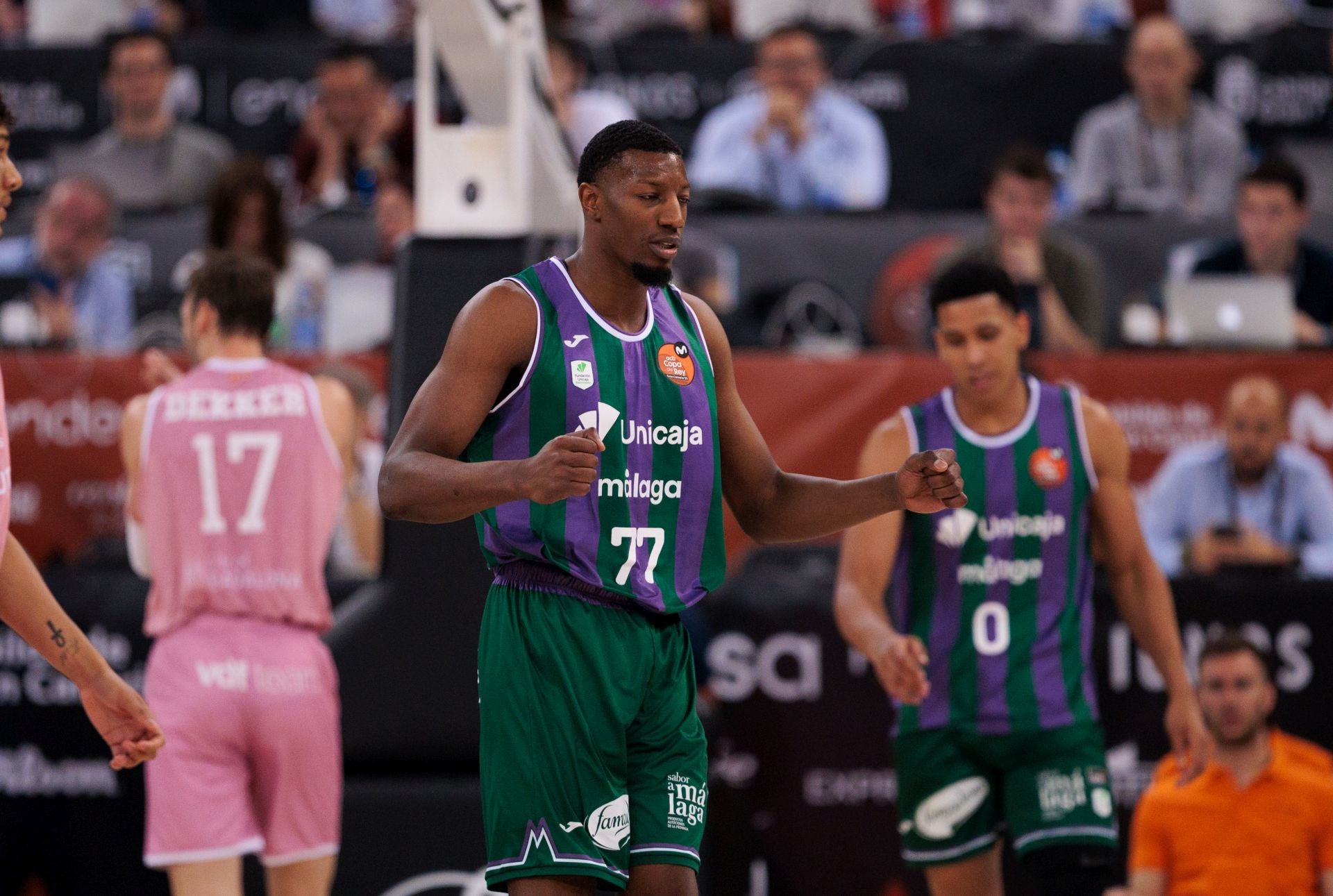 El Unicaja-Joventut de Copa del Rey, en imágenes