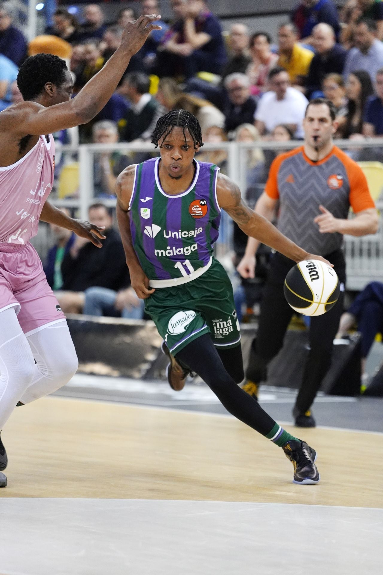 El Unicaja-Joventut de Copa del Rey, en imágenes