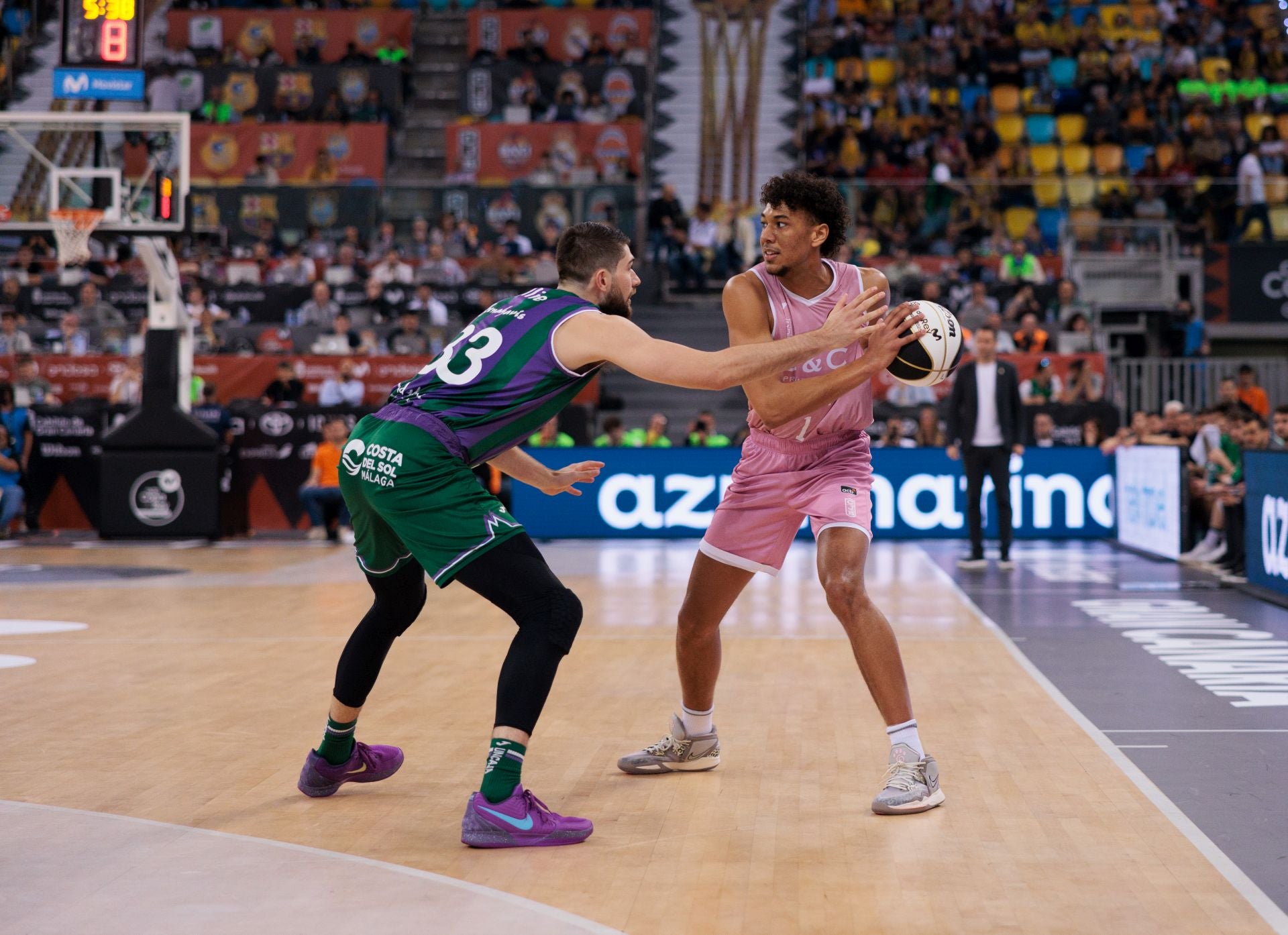 El Unicaja-Joventut de Copa del Rey, en imágenes