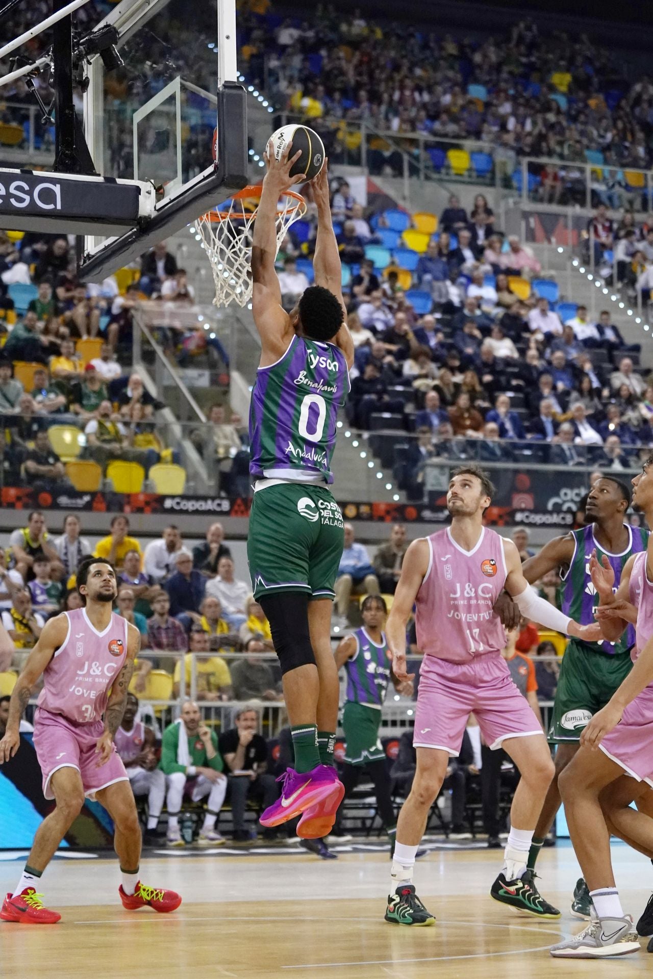 El Unicaja-Joventut de Copa del Rey, en imágenes