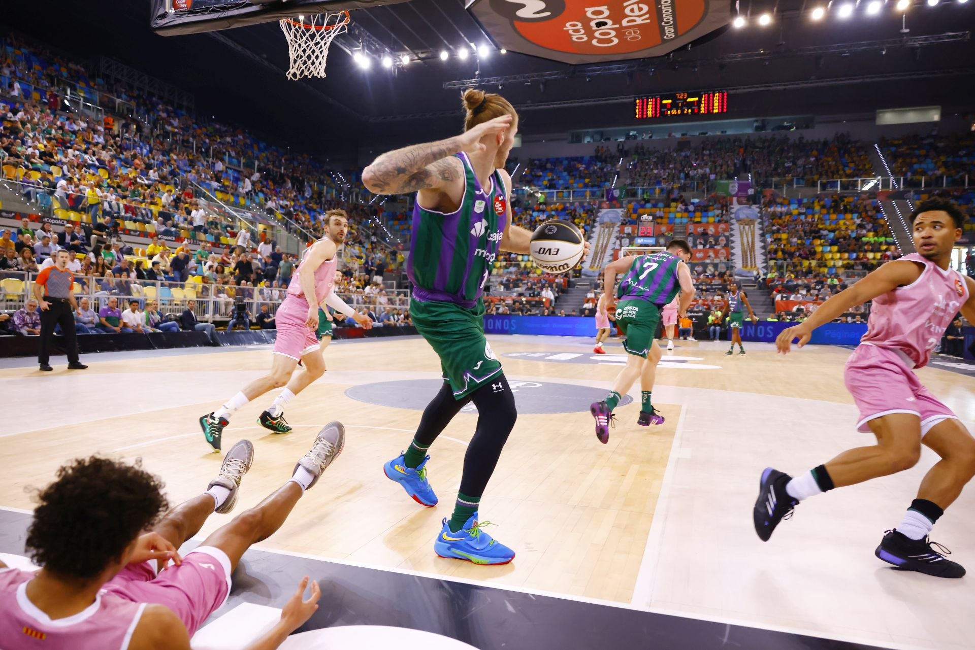 El Unicaja-Joventut de Copa del Rey, en imágenes