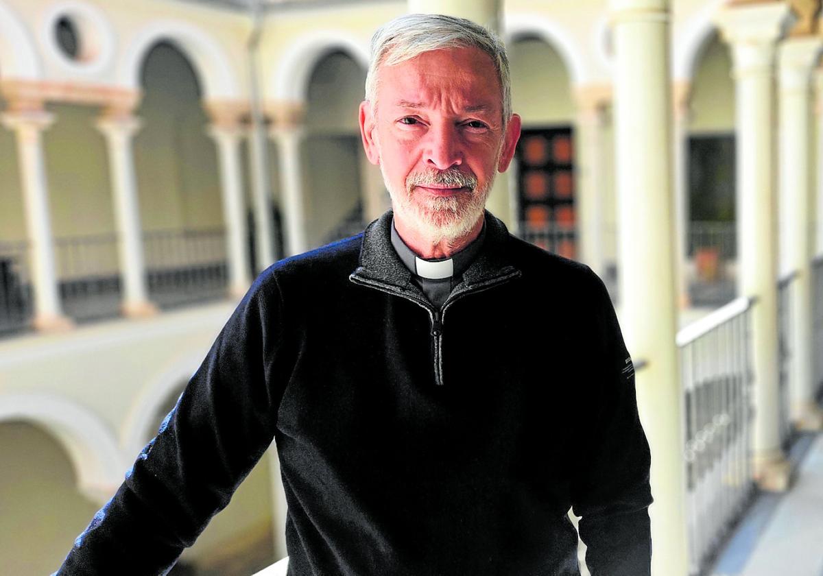 José Manuel Ferrary se muestra satisfecho por cómo evolucionan las obras del primer templo de Málaga.