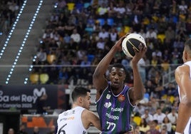 La final Unicaja- Real Madrid de Copa del Rey, en imágenes