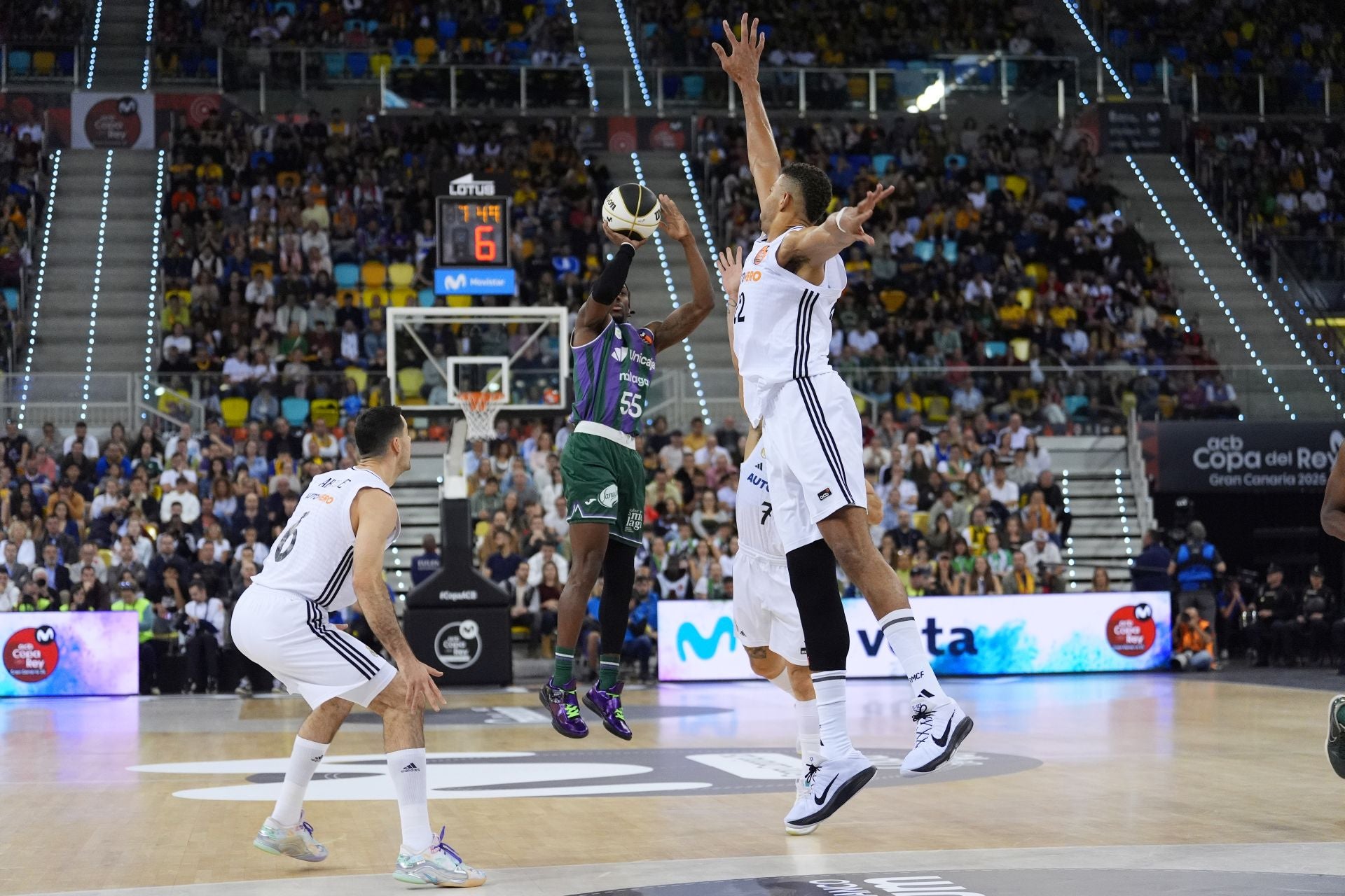 La final Unicaja- Real Madrid de Copa del Rey, en imágenes