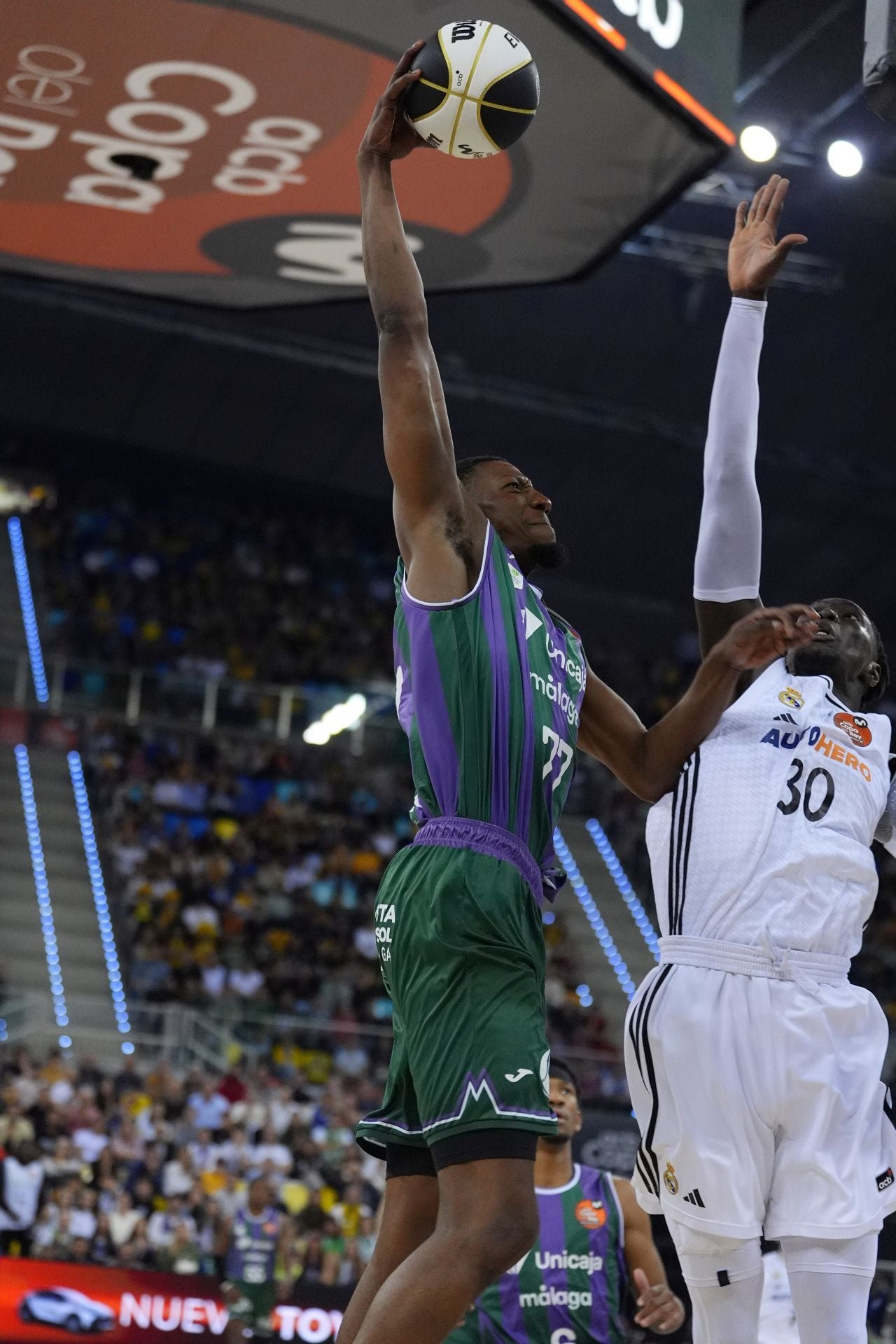 La final Unicaja- Real Madrid de Copa del Rey, en imágenes