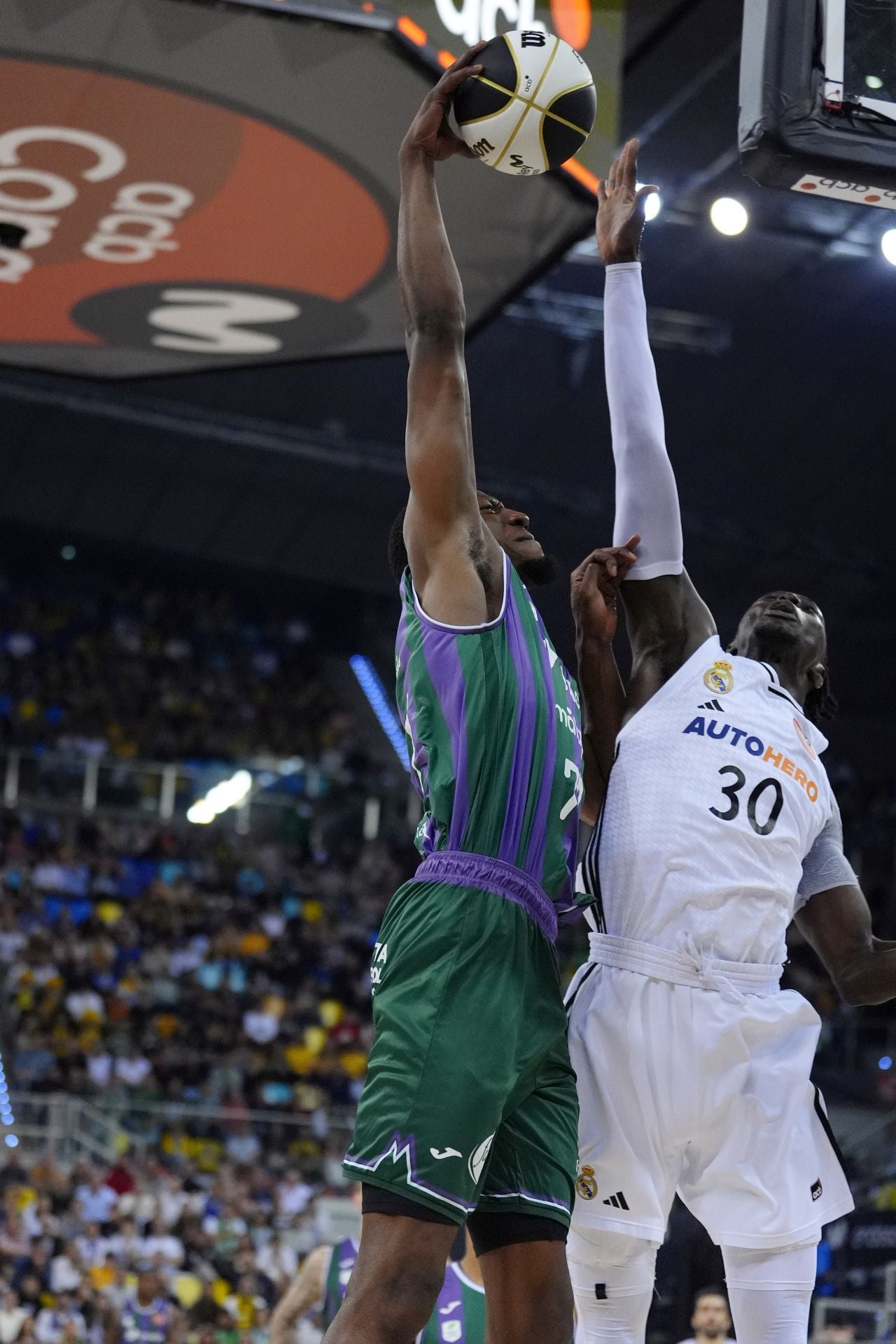 La final Unicaja- Real Madrid de Copa del Rey, en imágenes