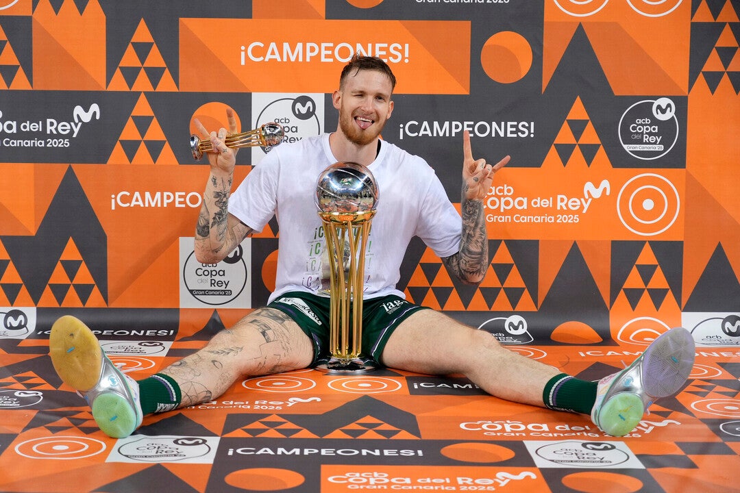 La sesión de fotos de los campeones