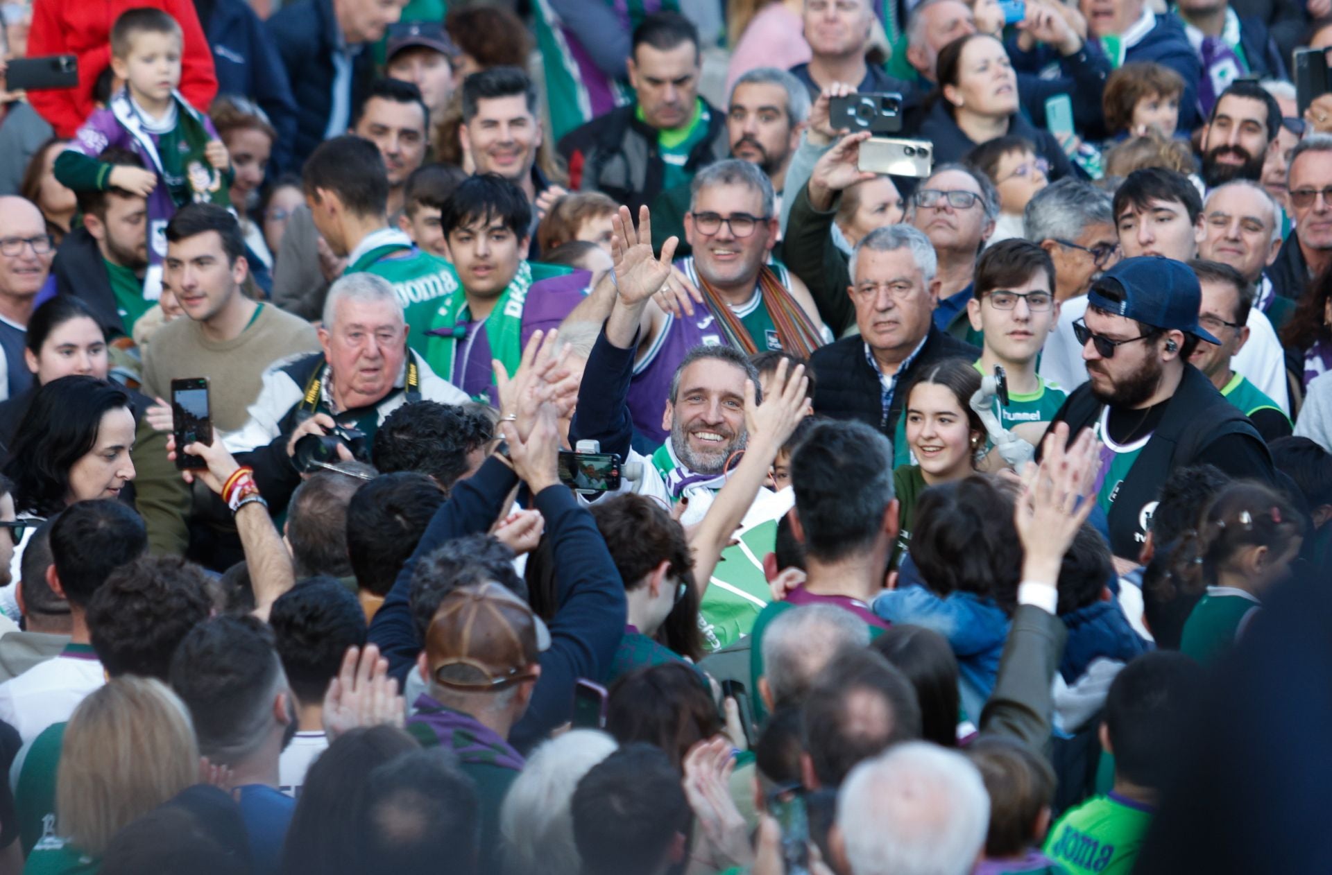 El Unicaja celebra en Málaga su tercera Copa del Rey