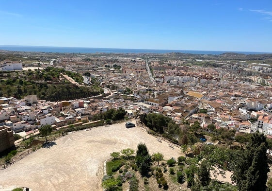 Vista panorámica del casco urbano veleño desde La Fortaleza.