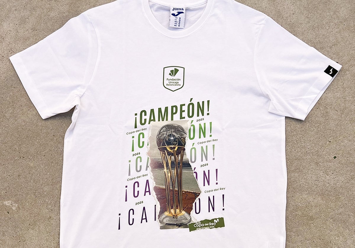 La camiseta de los campeones.