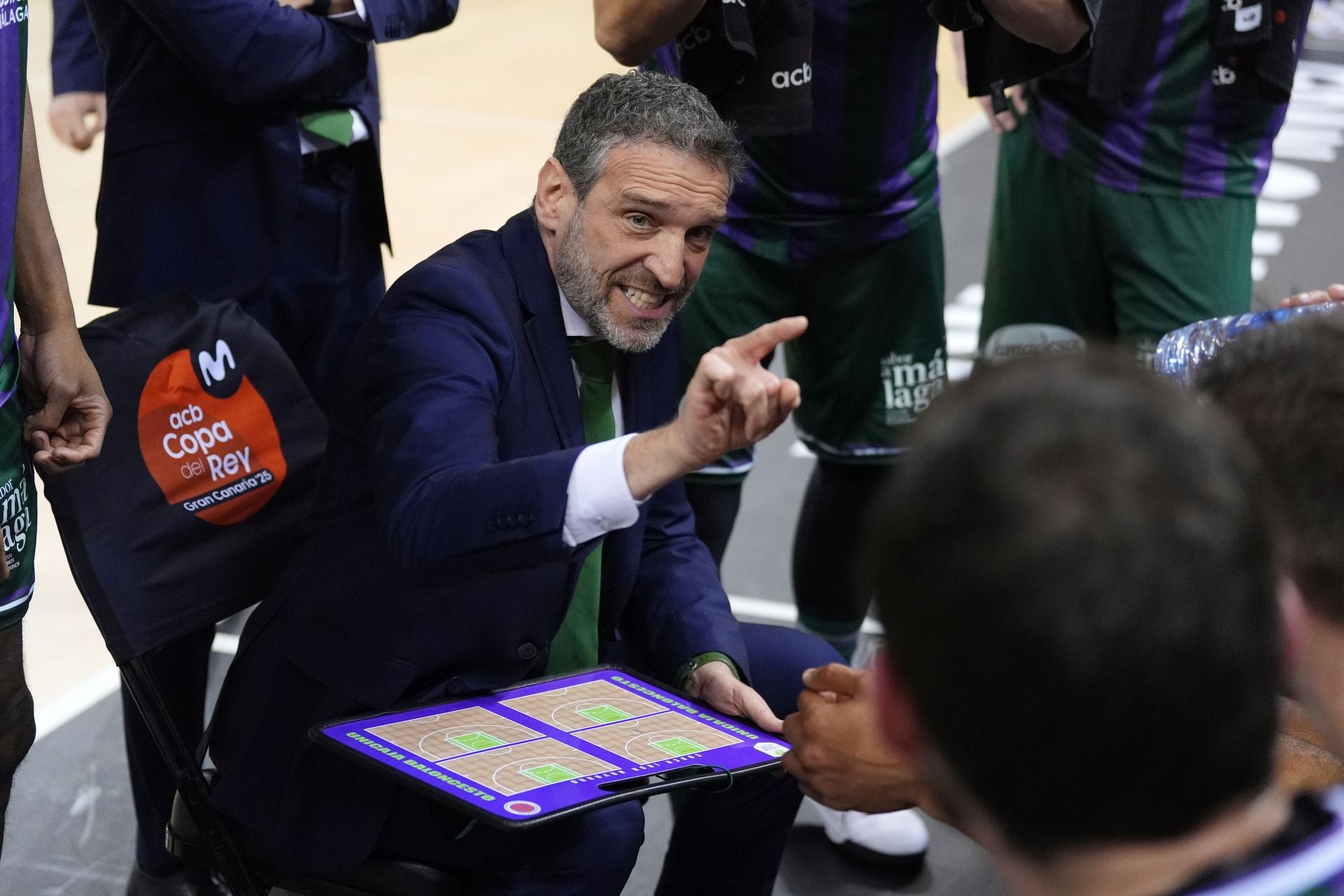 La final Unicaja- Real Madrid de Copa del Rey, en imágenes