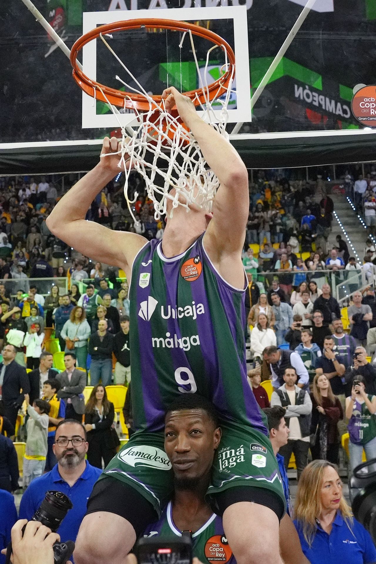 La final Unicaja- Real Madrid de Copa del Rey, en imágenes