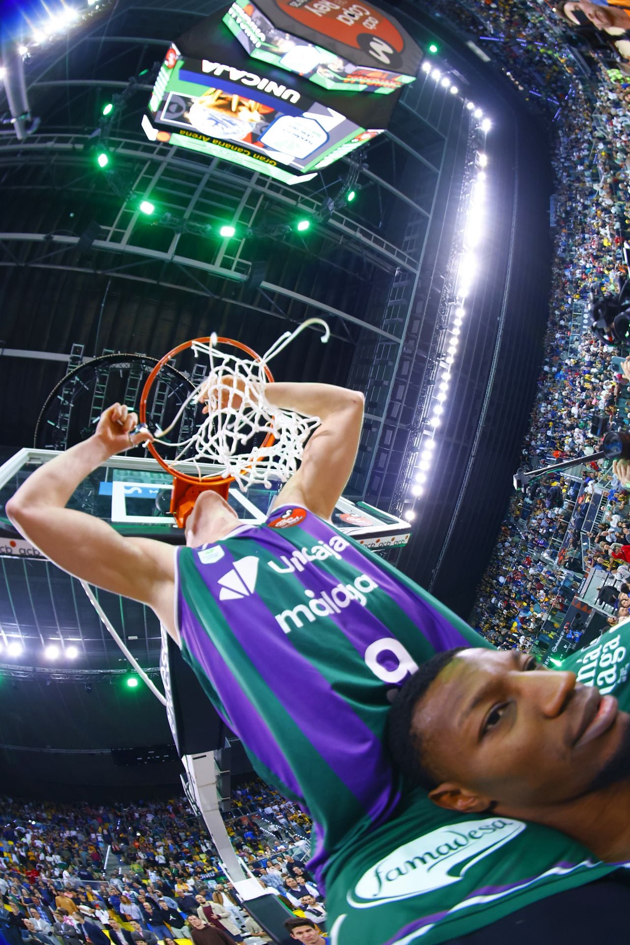 La final Unicaja- Real Madrid de Copa del Rey, en imágenes