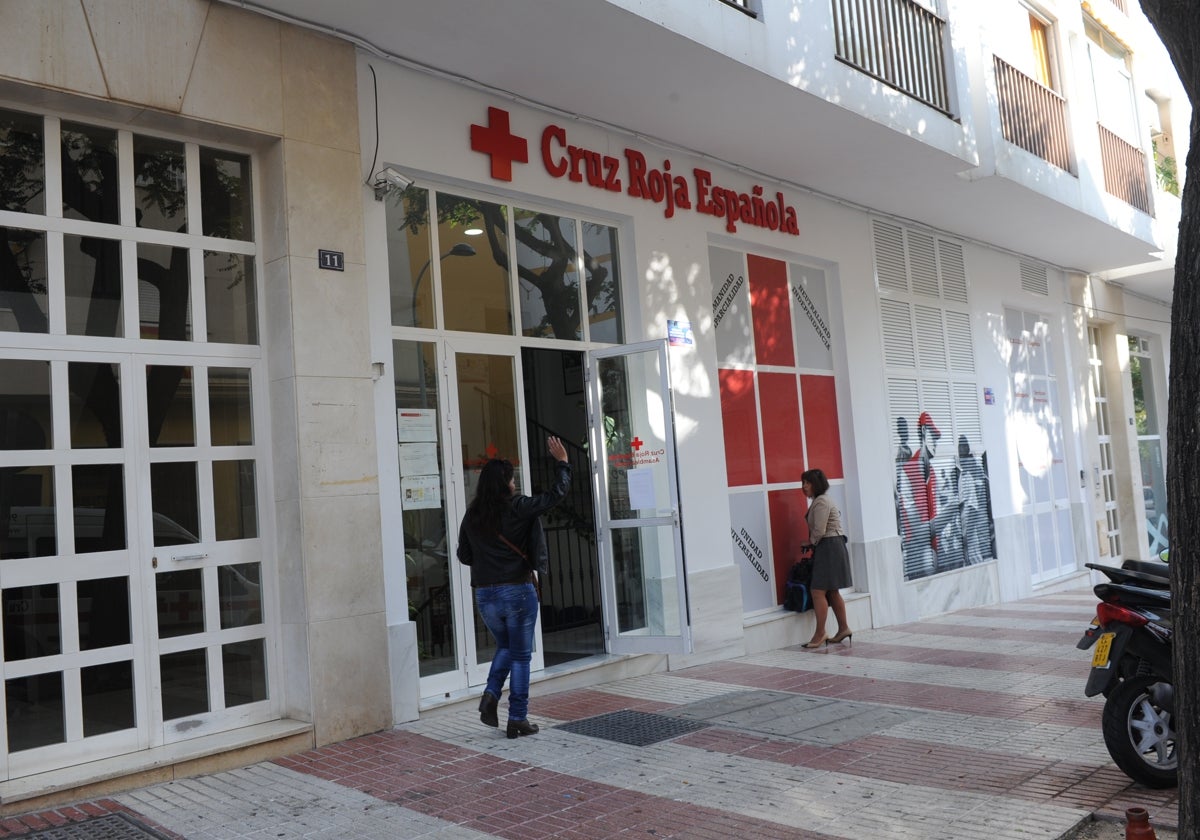 Imagen de la sede de Cruz Roja en Marbella.