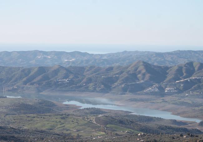 Vistas panorámicas desde el camino