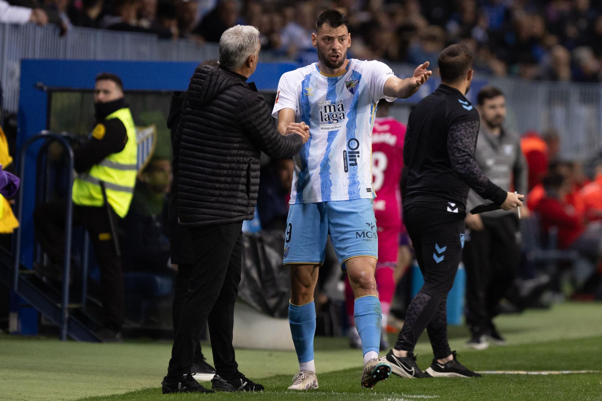 El Málaga-Tenerife, en imágenes