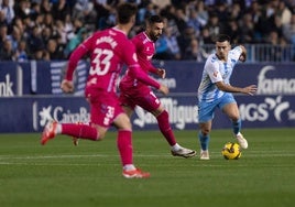 El Málaga-Tenerife, en imágenes