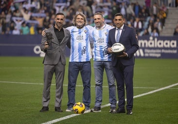 Salva Reina y el Unicaja protagonizan el saque de honor en el Málaga-Tenerife