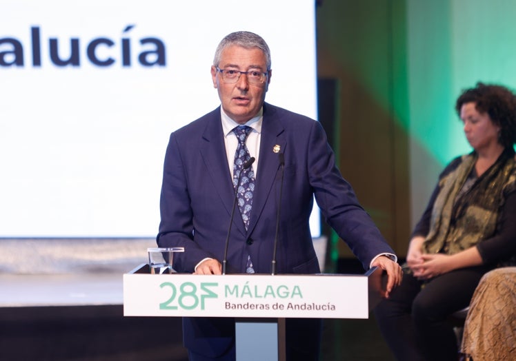 Salado, durante su intervención.