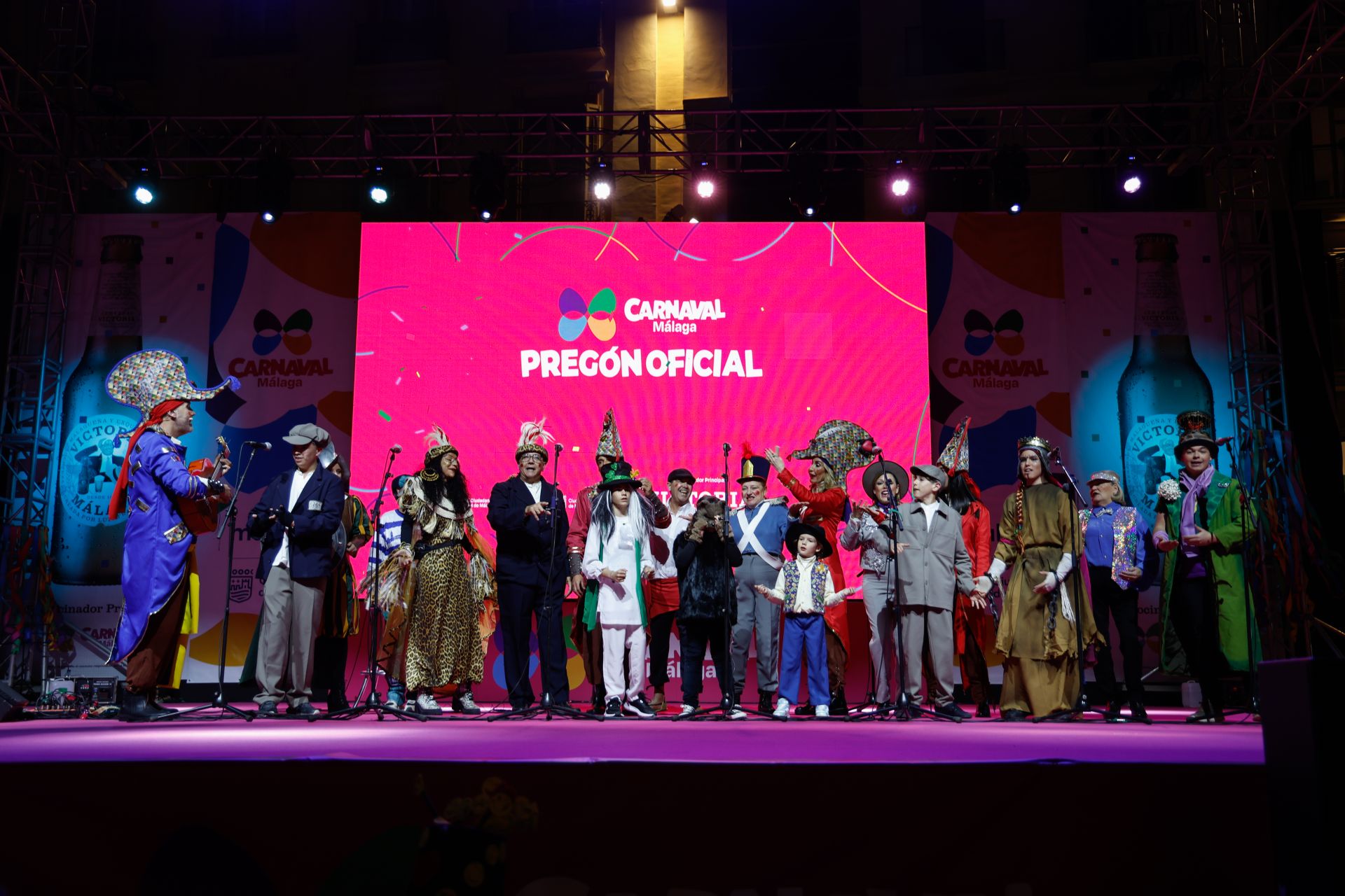 El Carnaval de Málaga 2025 corona a sus dioses