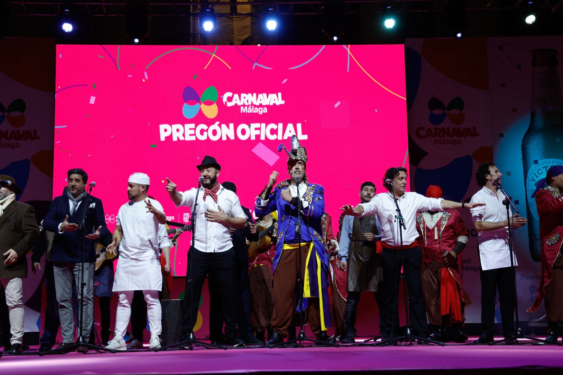 El Carnaval de Málaga 2025 corona a sus dioses