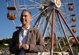 Juan Antonio Lara en el interior de las instalaciones de Tivoli.