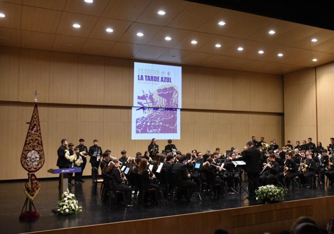 La banda de música Virgen del Rocío intervino en el acto.