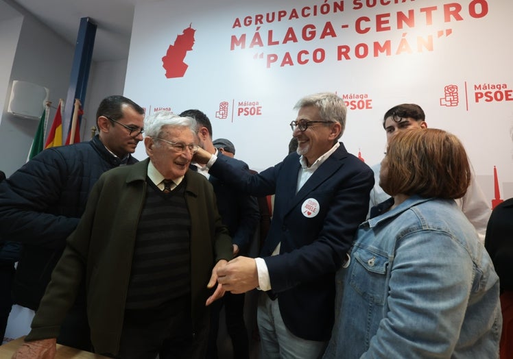 Sanjuán junto a Aguilar.