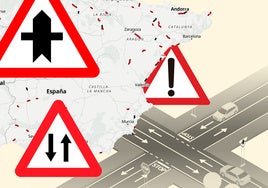 Mapa | Las carreteras más peligrosas: de un solo carril por sentido y con baja intensidad