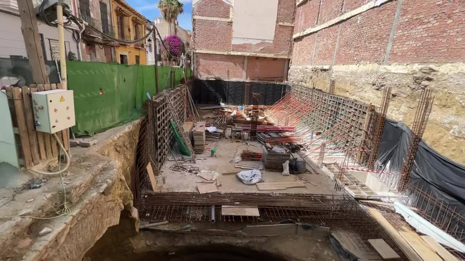 El sorprendente secreto arqueológico que se escondía bajo un edificio de la calle Dos Aceras en Málaga