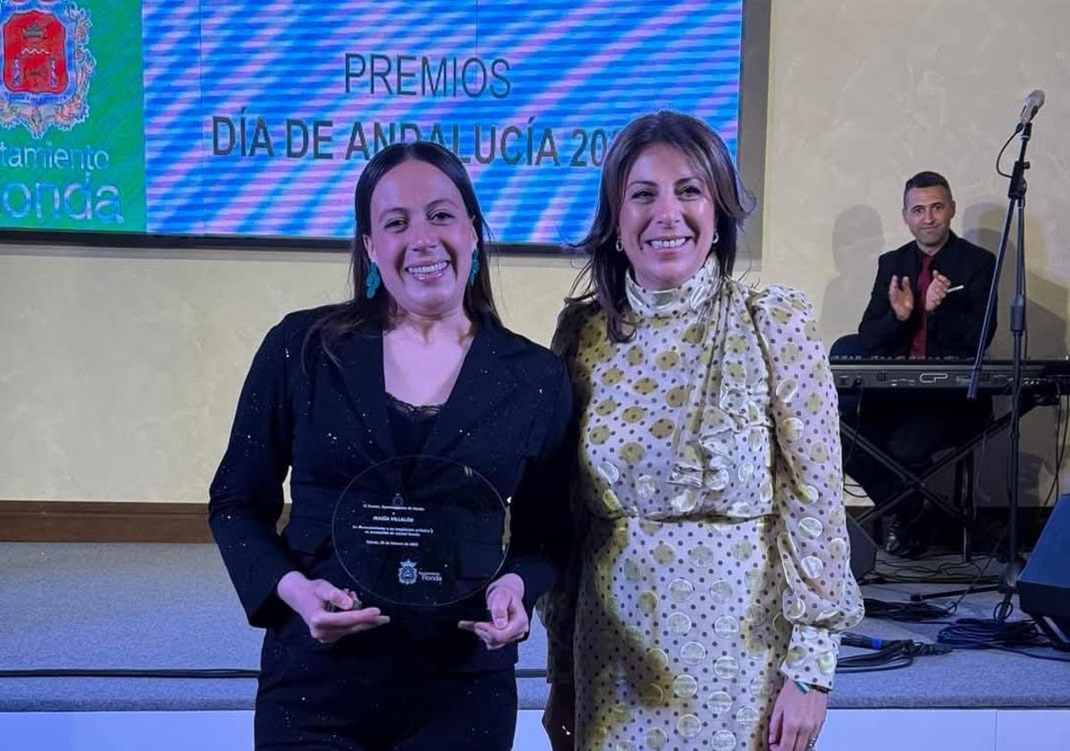 María Villalón y María de la Paz Fernández.