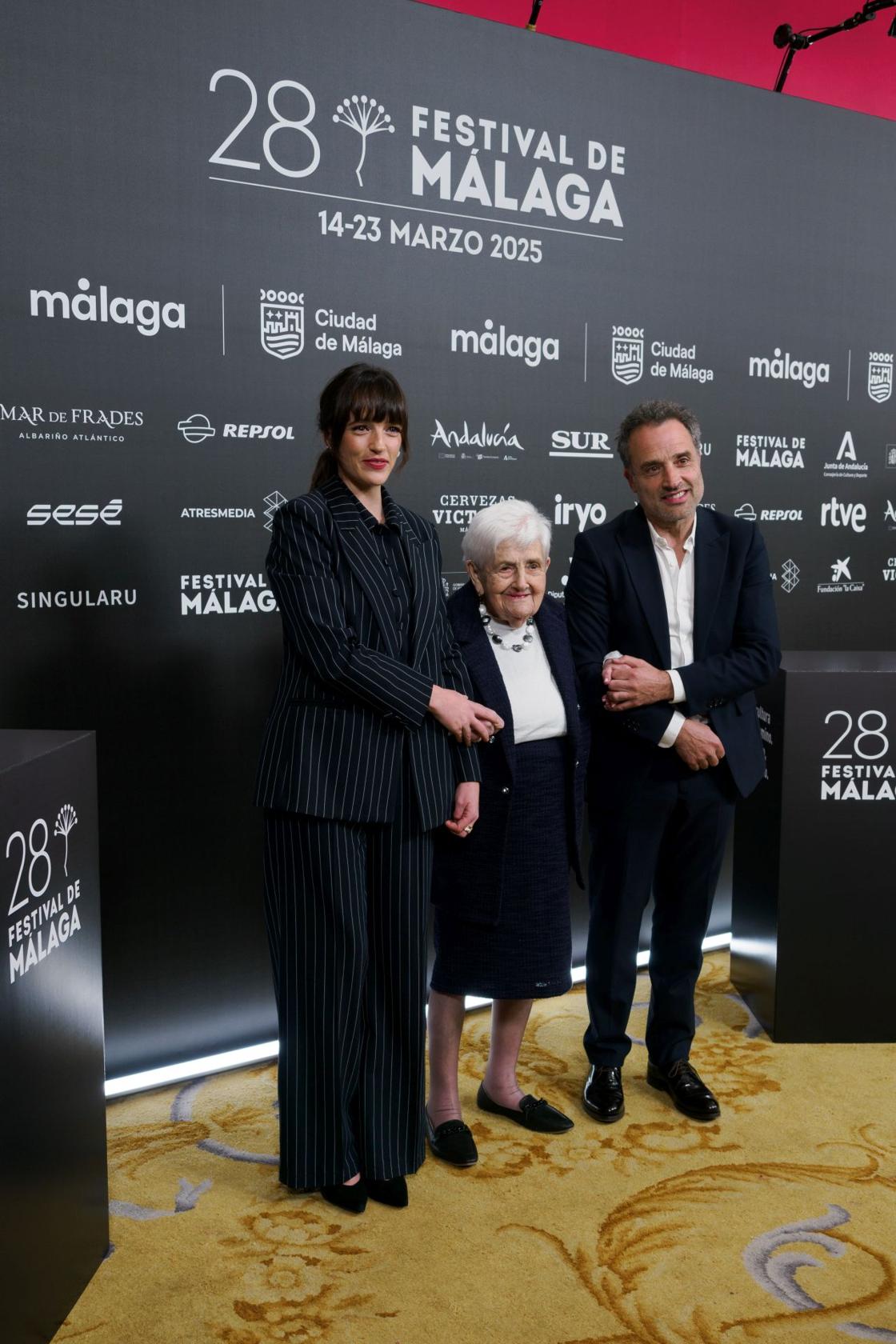 La alfombra roja de la presentación del Festival de Málaga en Madrid, en imágenes