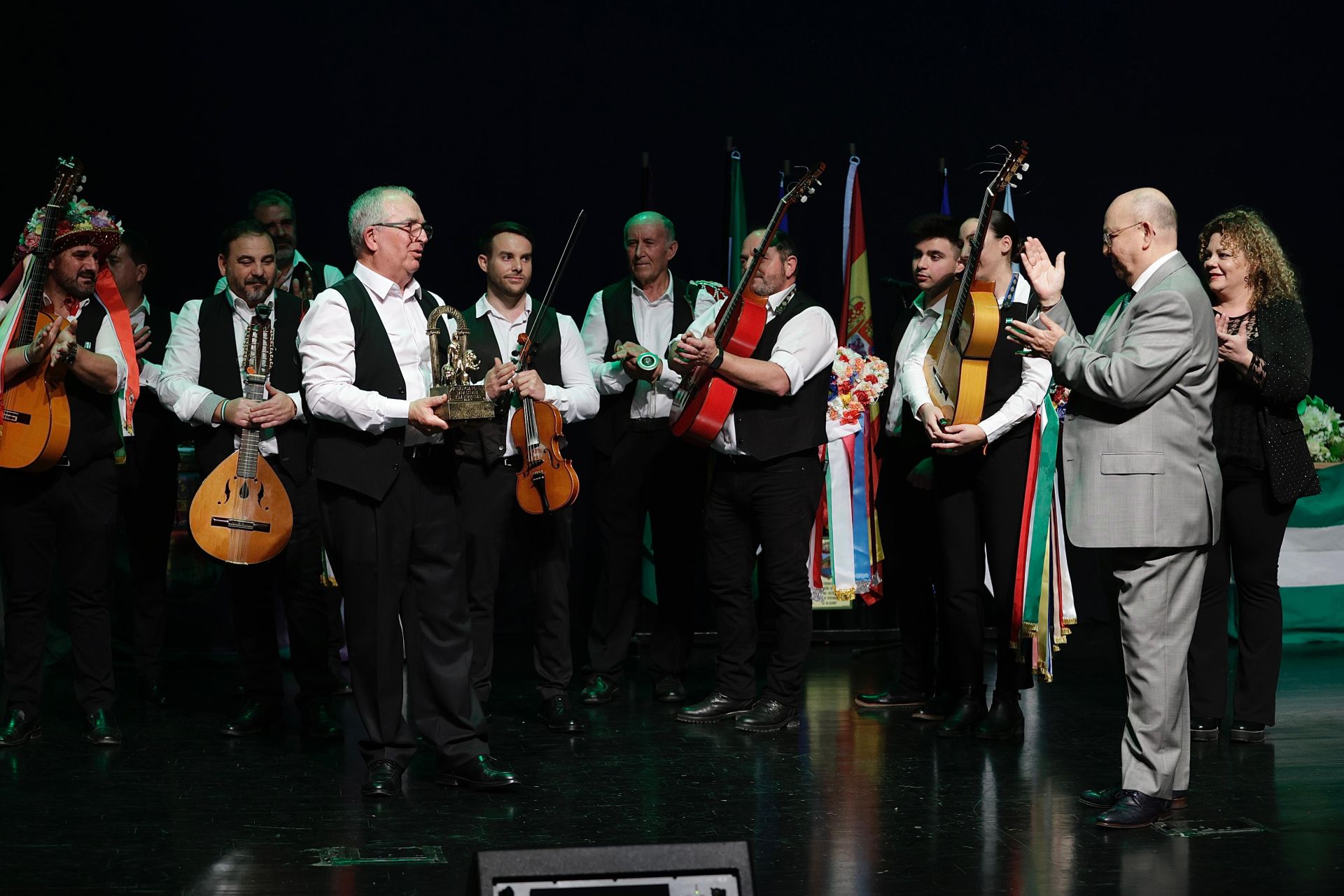 Celebración del Día de Andalucía por la Federación de Peñas de Málaga