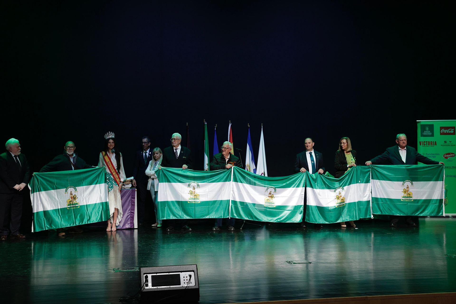 Celebración del Día de Andalucía por la Federación de Peñas de Málaga