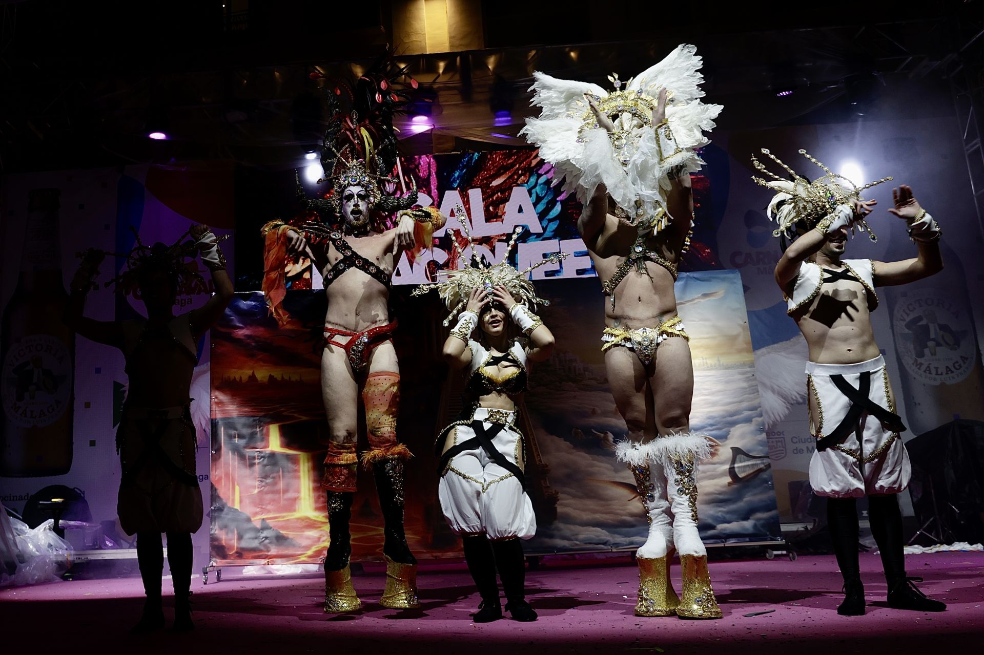 La Gala de Drag Queen del Carnaval de Málaga, en imágenes