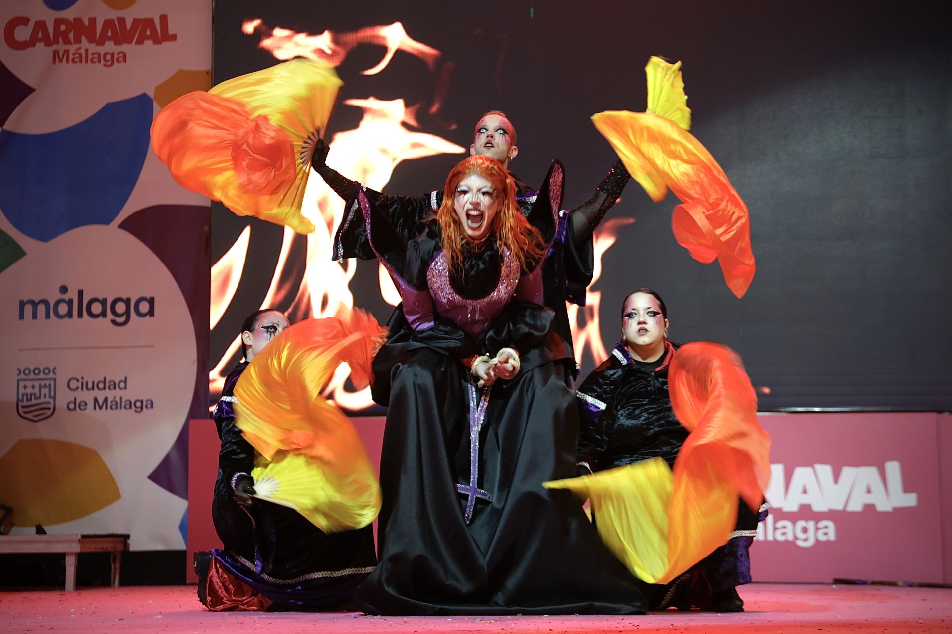 La Gala de Drag Queen del Carnaval de Málaga, en imágenes