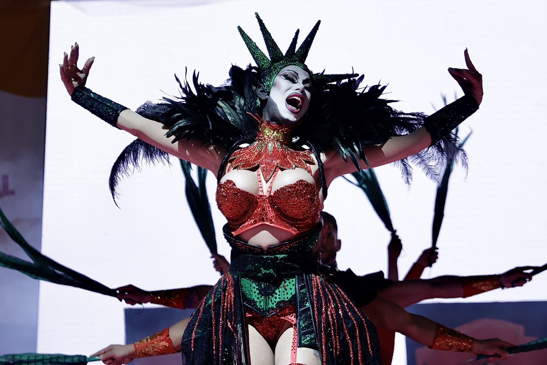 La Gala de Drag Queen del Carnaval de Málaga, en imágenes