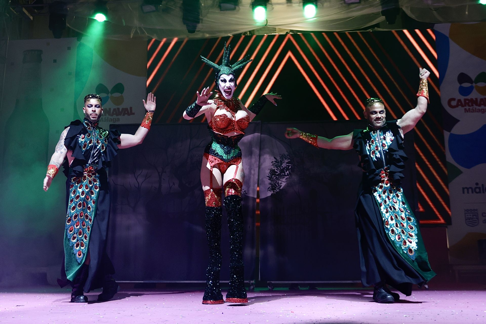 La Gala de Drag Queen del Carnaval de Málaga, en imágenes