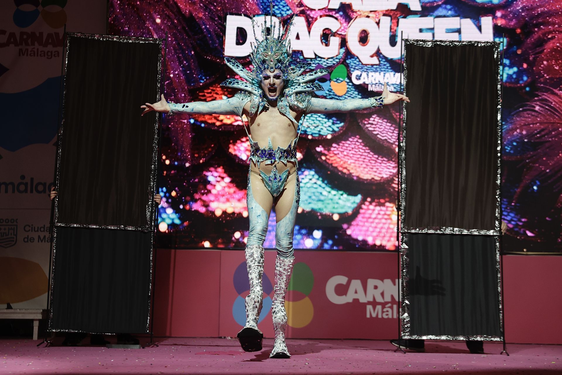 La Gala de Drag Queen del Carnaval de Málaga, en imágenes