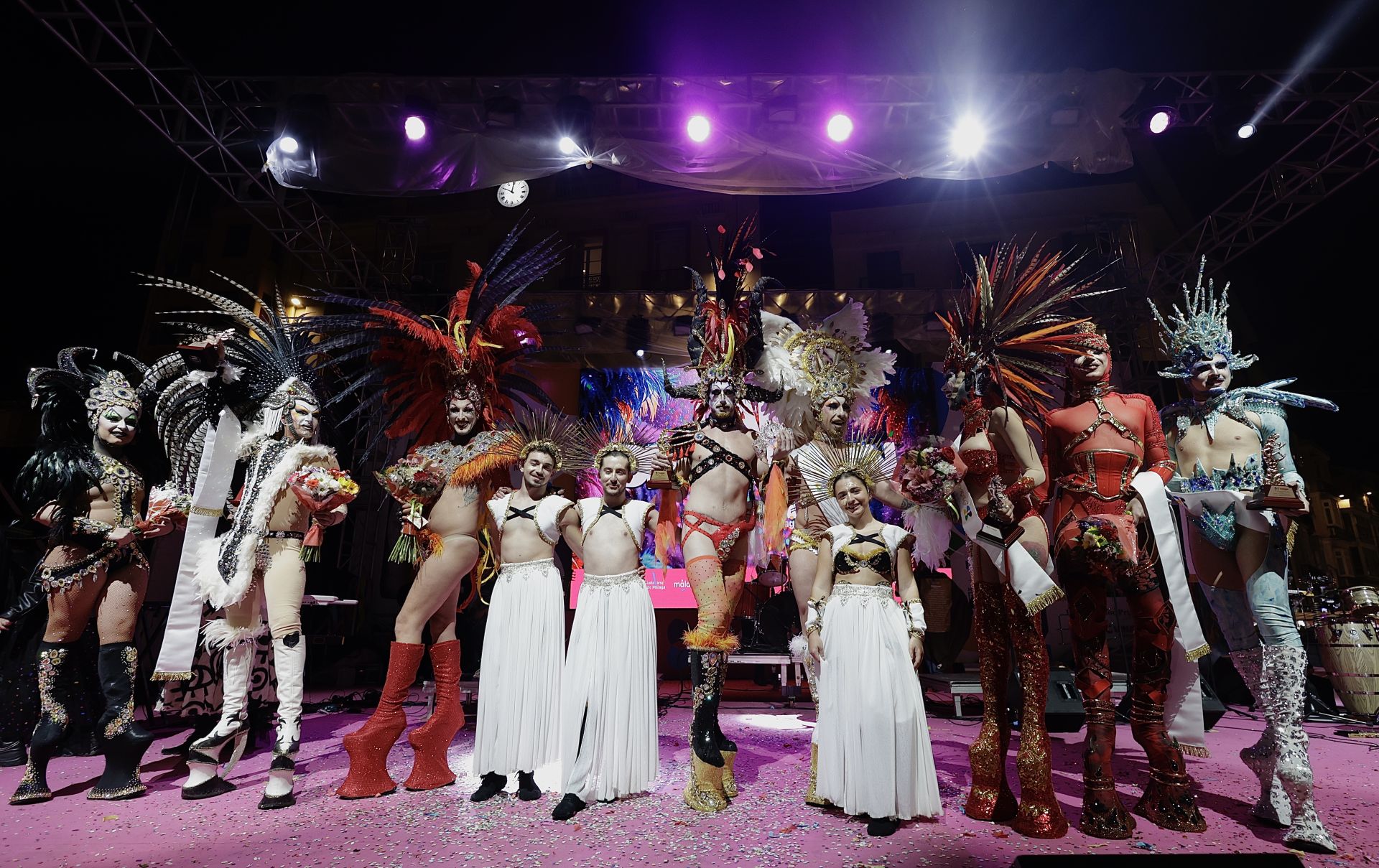 La Gala de Drag Queen del Carnaval de Málaga, en imágenes