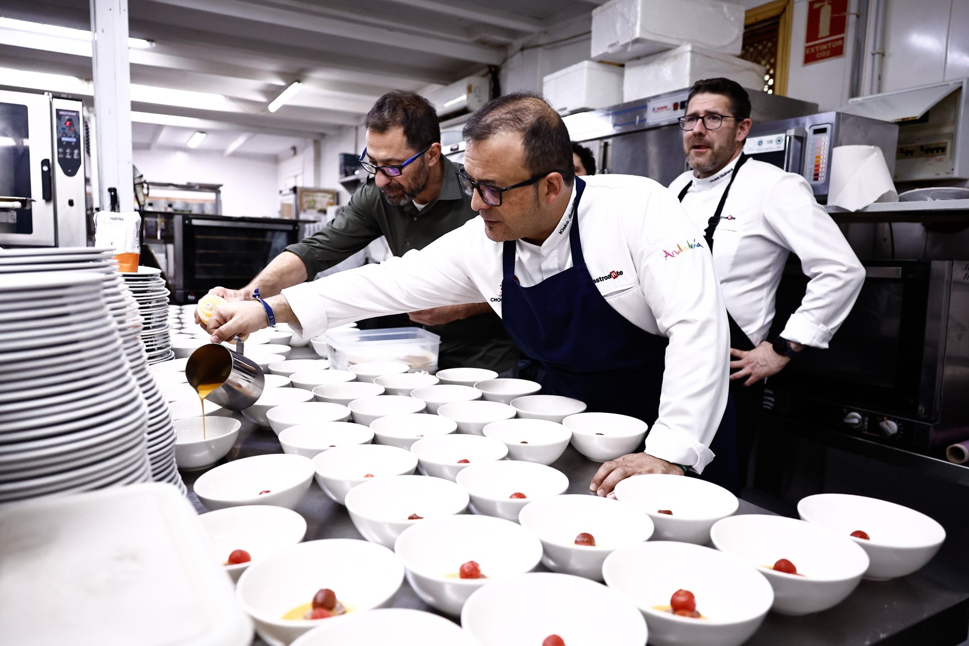 Cena de estrellas Michelin en el Festival Raíces en Málaga