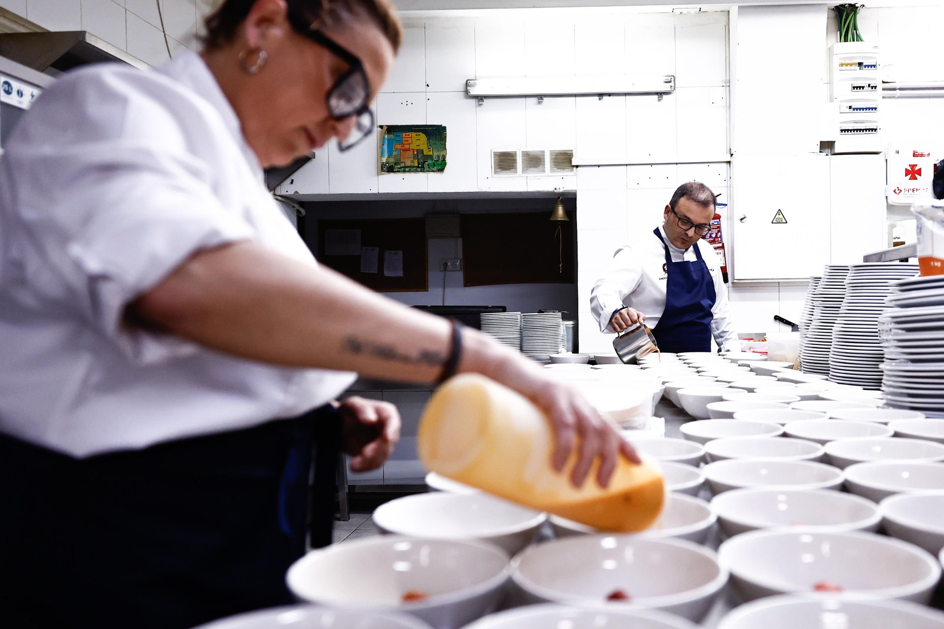 Cena de estrellas Michelin en el Festival Raíces en Málaga