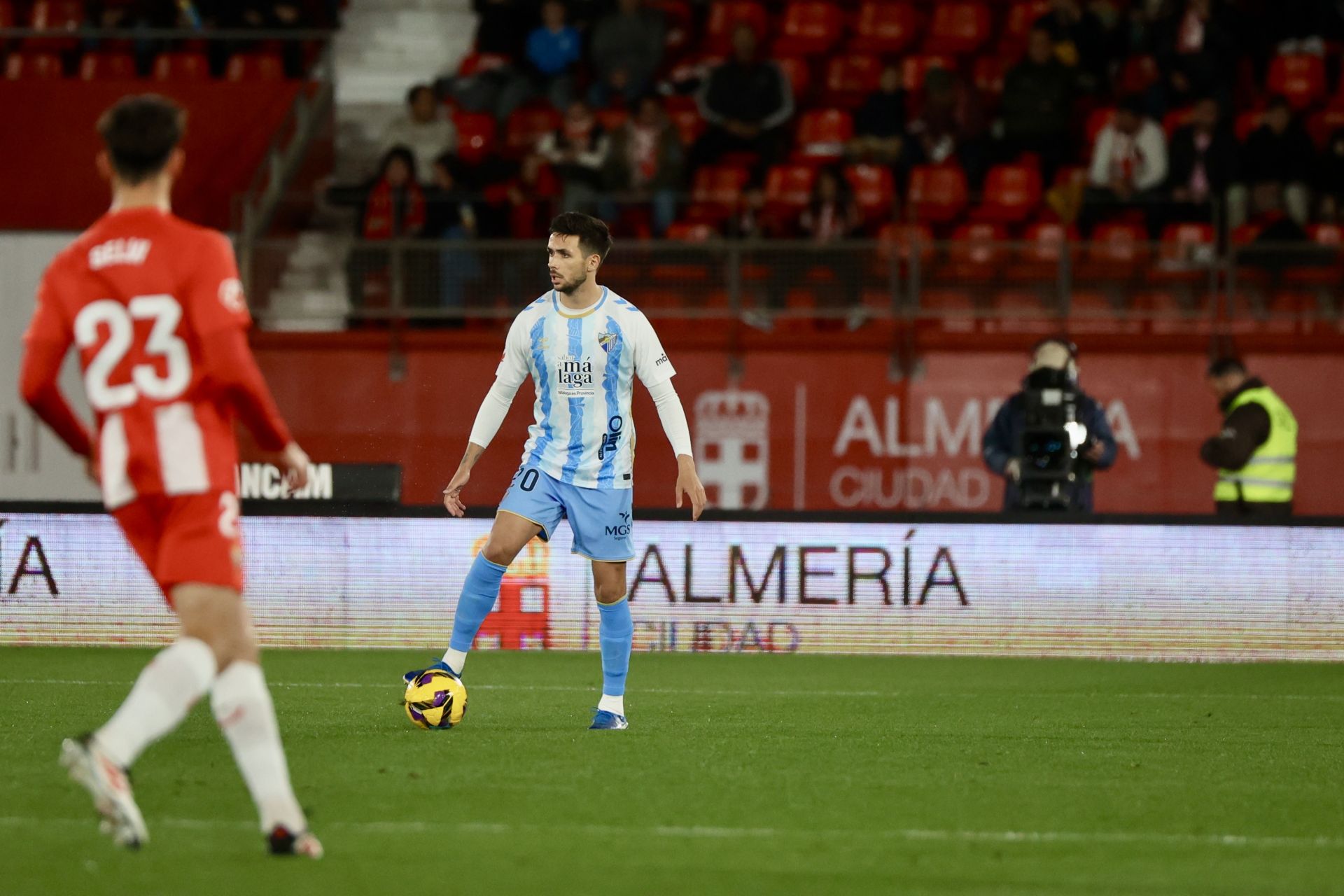 Las mejores imágenes del Almería-Málaga