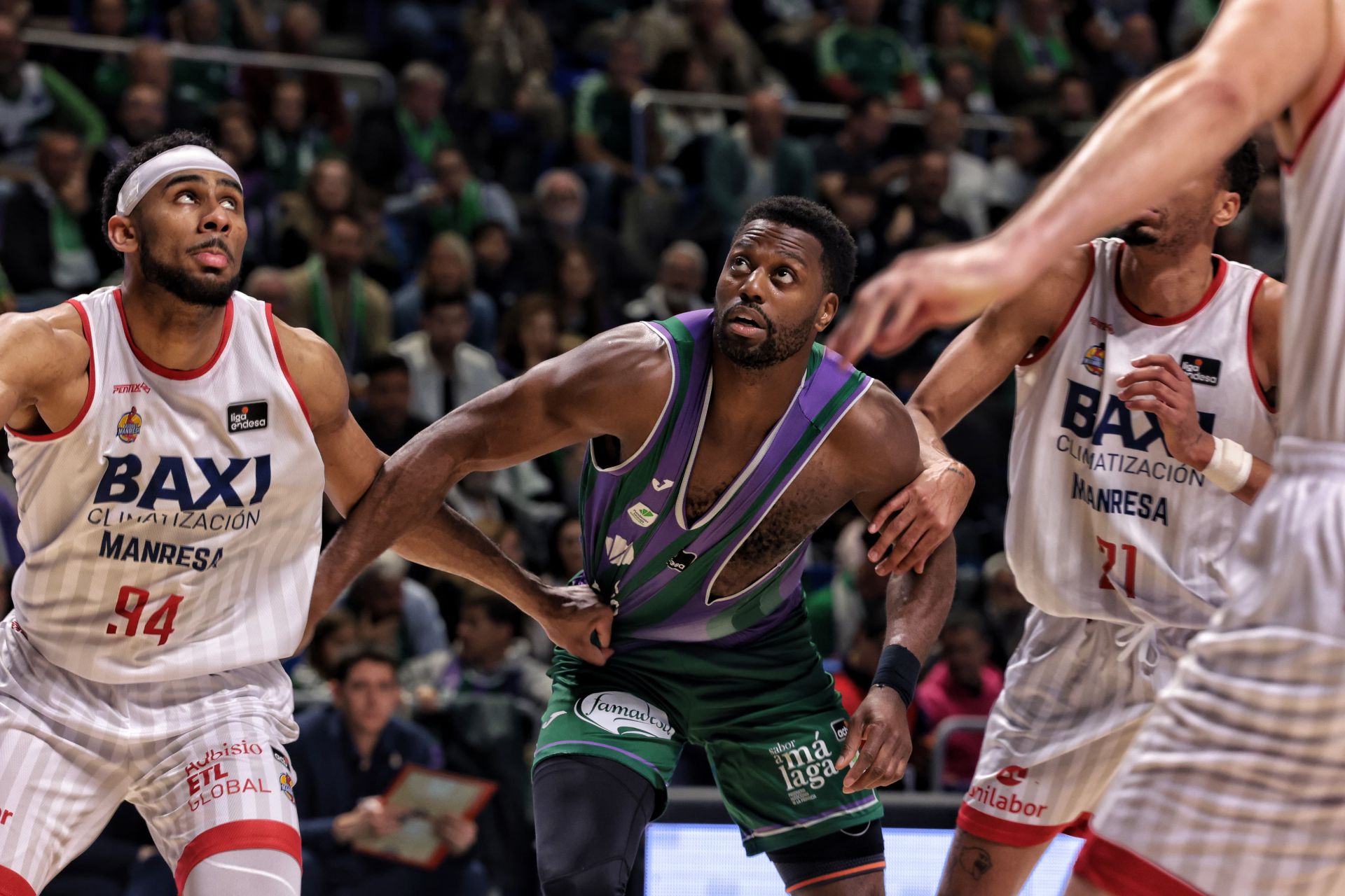 Las mejores fotos del Unicaja-Baxi Manresa
