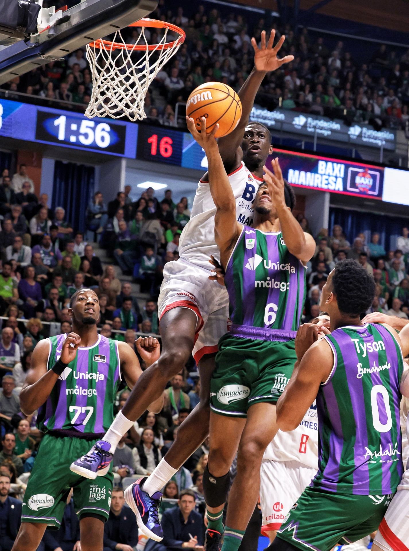 Las mejores fotos del Unicaja-Baxi Manresa