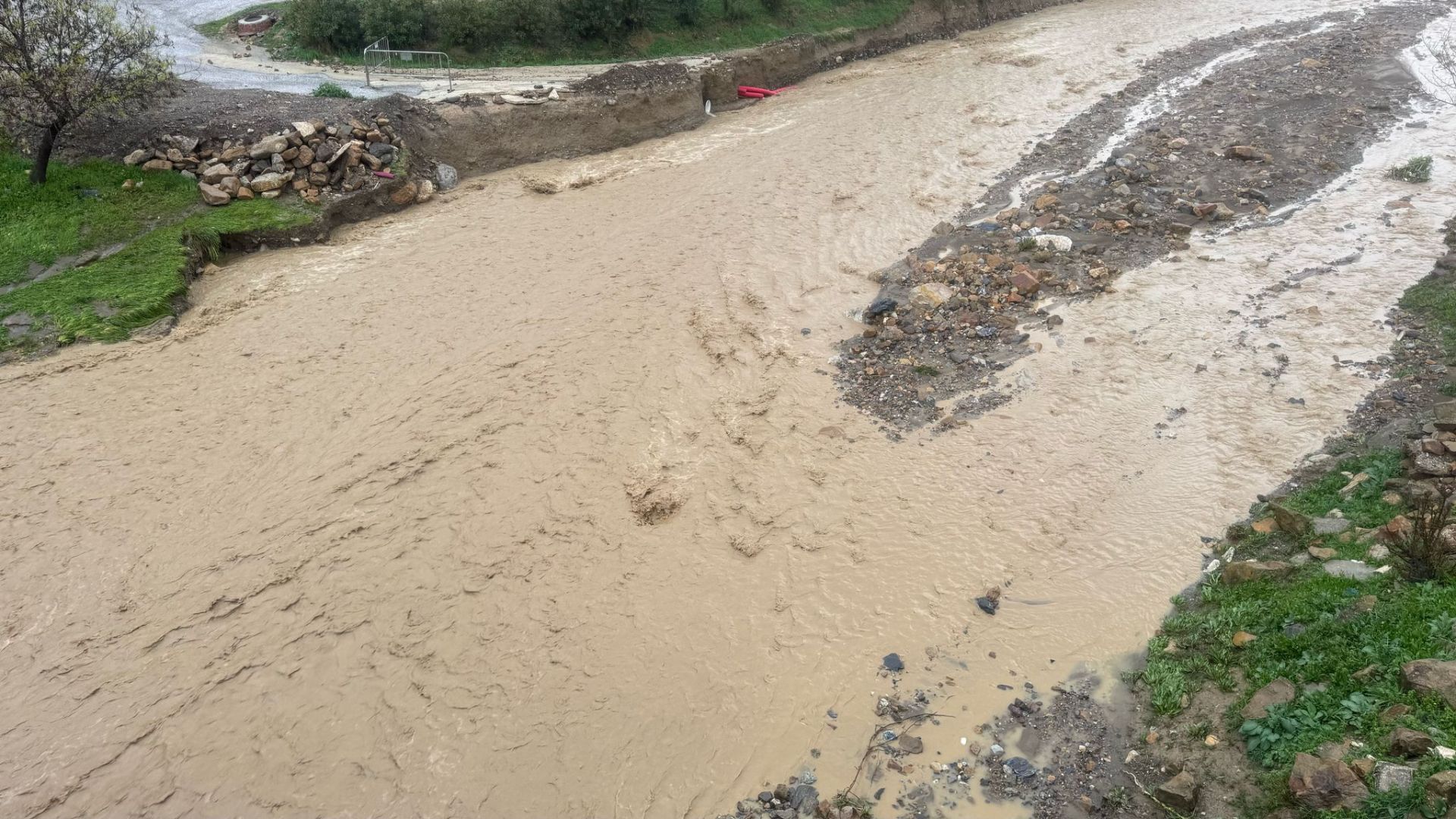 Imagen del río Turón, a su paso por Ardales